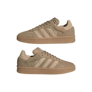 Adidas Samba XLG Suede Sneakers Cardboard Beige Gum JI3196 Men's 9 Women 10 NEW